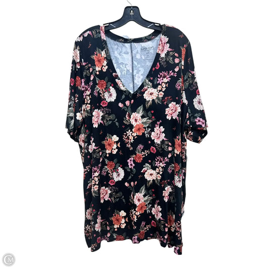 Top Short Sleeve By Torrid In Floral Print, Size: 4x