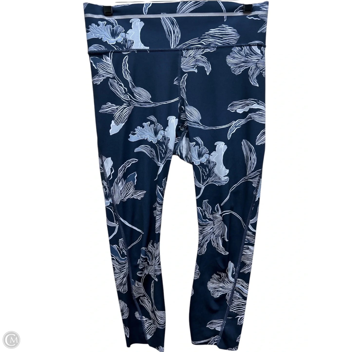 Athletic Leggings By Athleta In Floral Print, Size: M