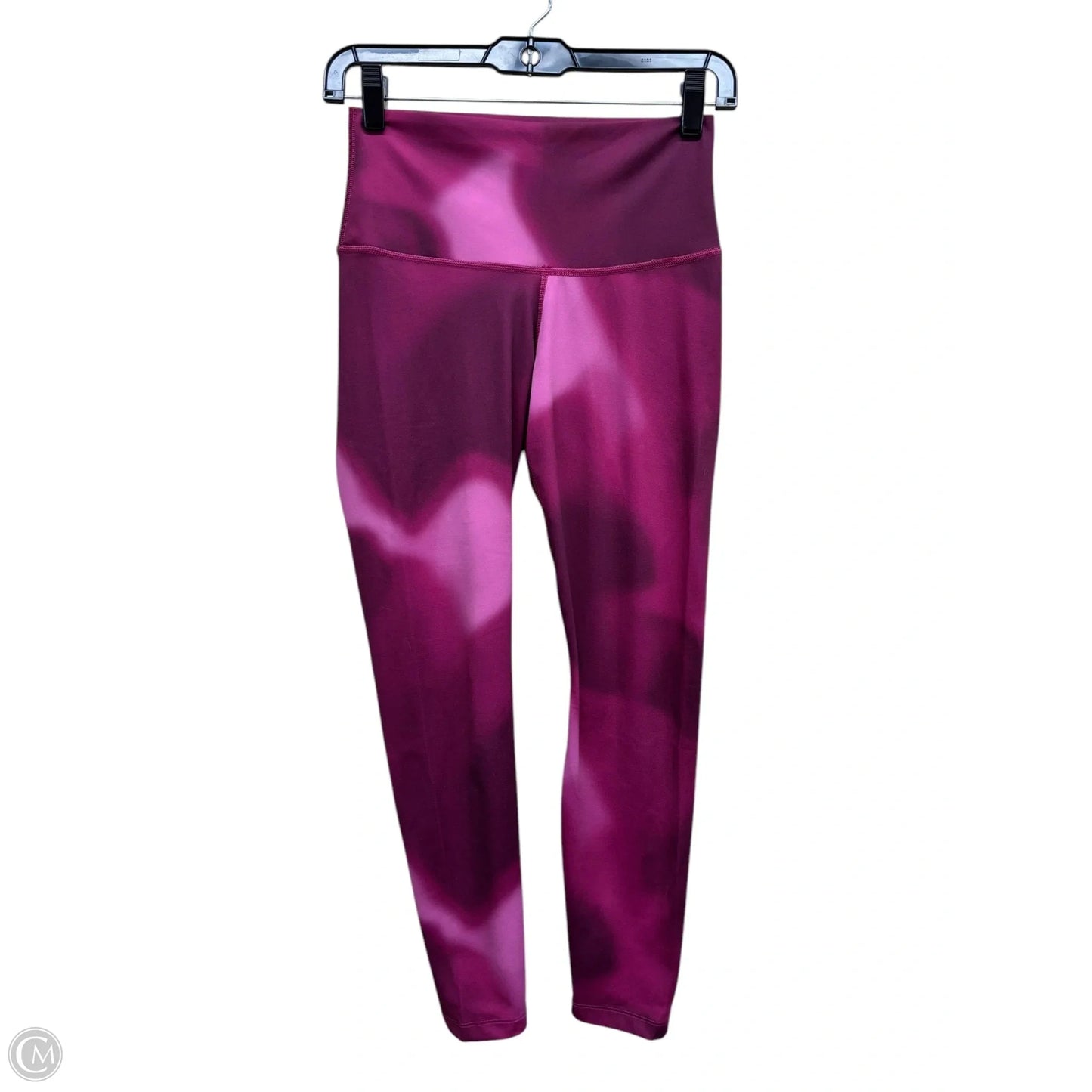 Athletic Leggings By Nike Apparel In Purple, Size: M