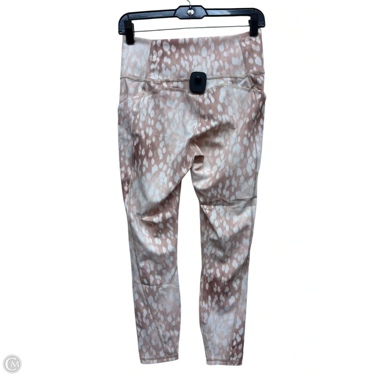 Athletic Leggings By Fabletics In Beige, Size: M