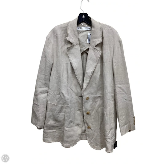 Blazer By Zara In Tan, Size: M