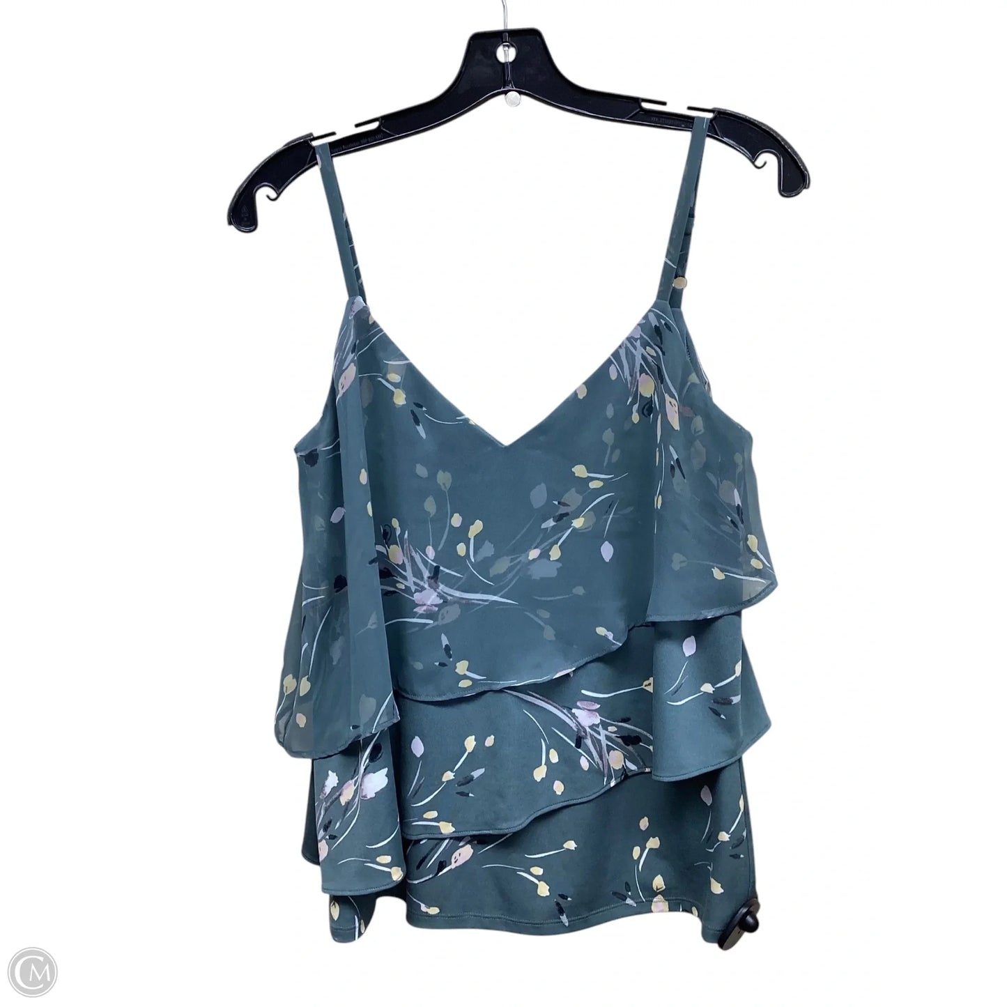 Top Sleeveless By White House Black Market In Floral Print, Size: Xs