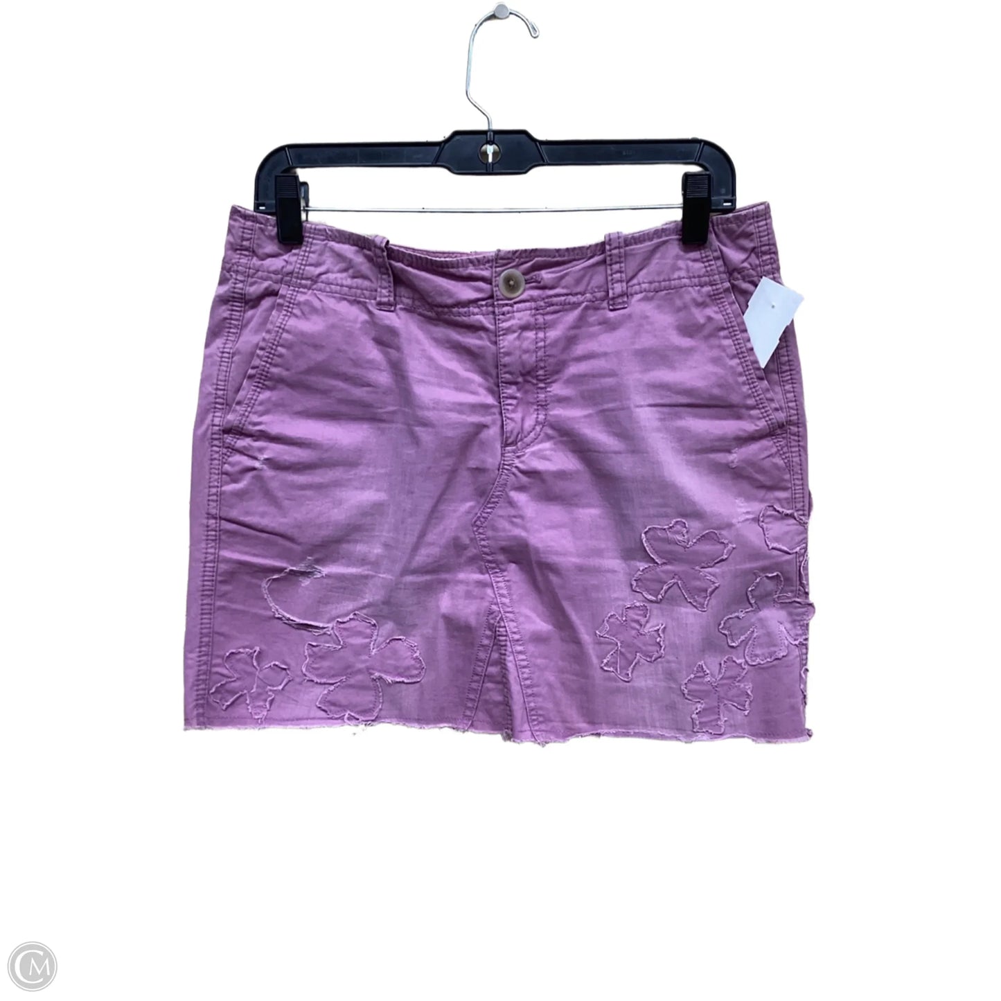 Skirt Mini & Short By Loft In Purple, Size: 6p