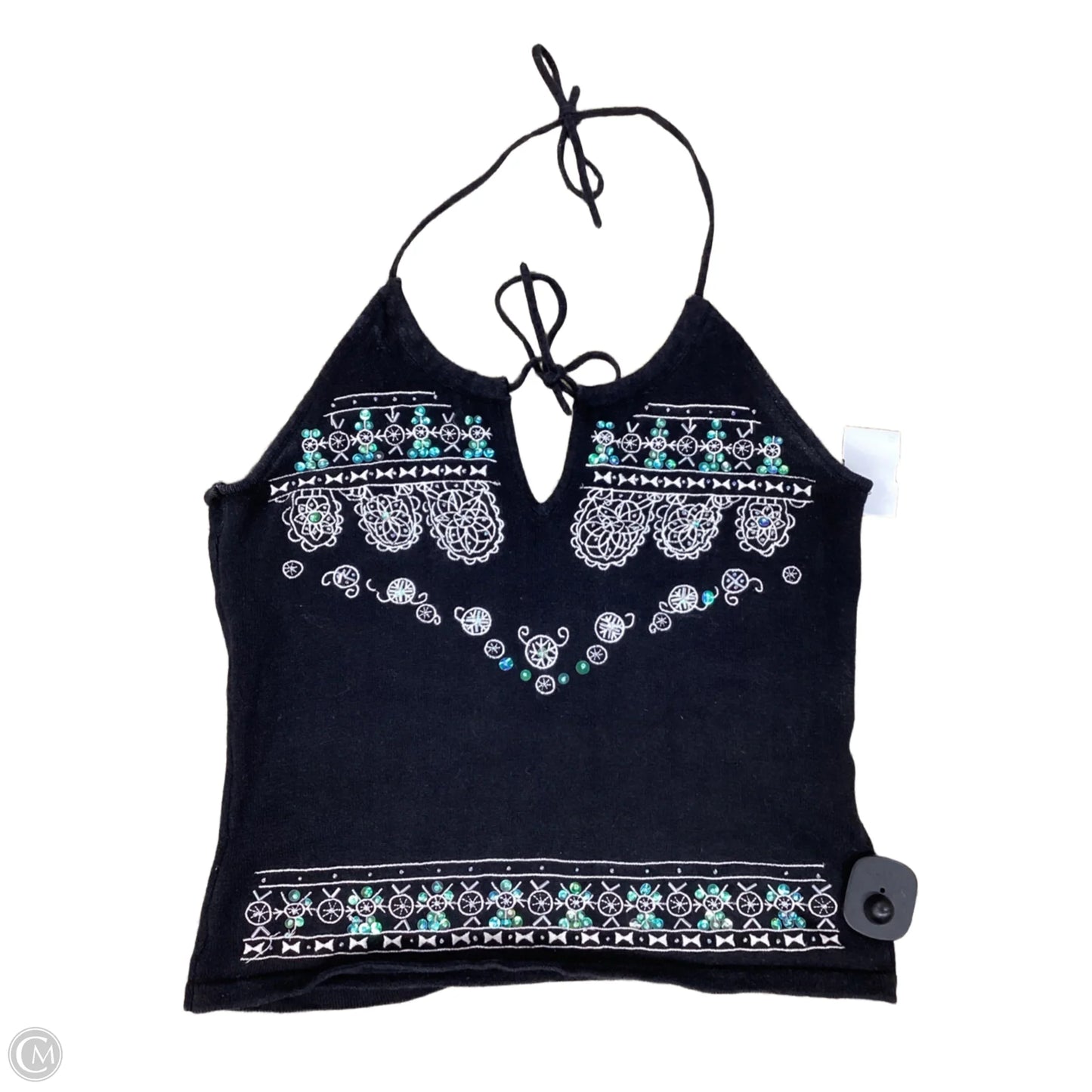 Top Sleeveless By Clothes Mentor In Black