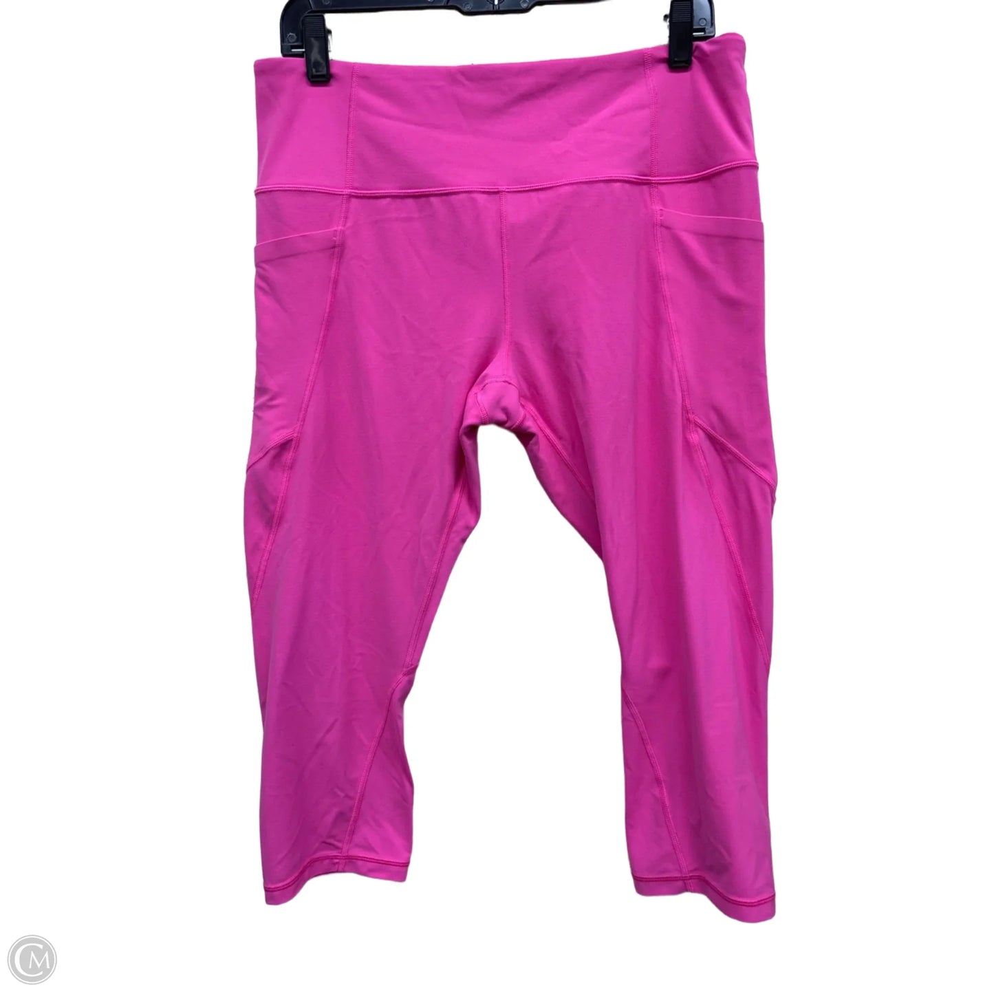 Athletic Capris By Athleta In Pink, Size: Xl
