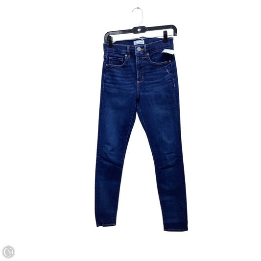 Jeans Skinny By Loft In Blue Denim, Size: 2