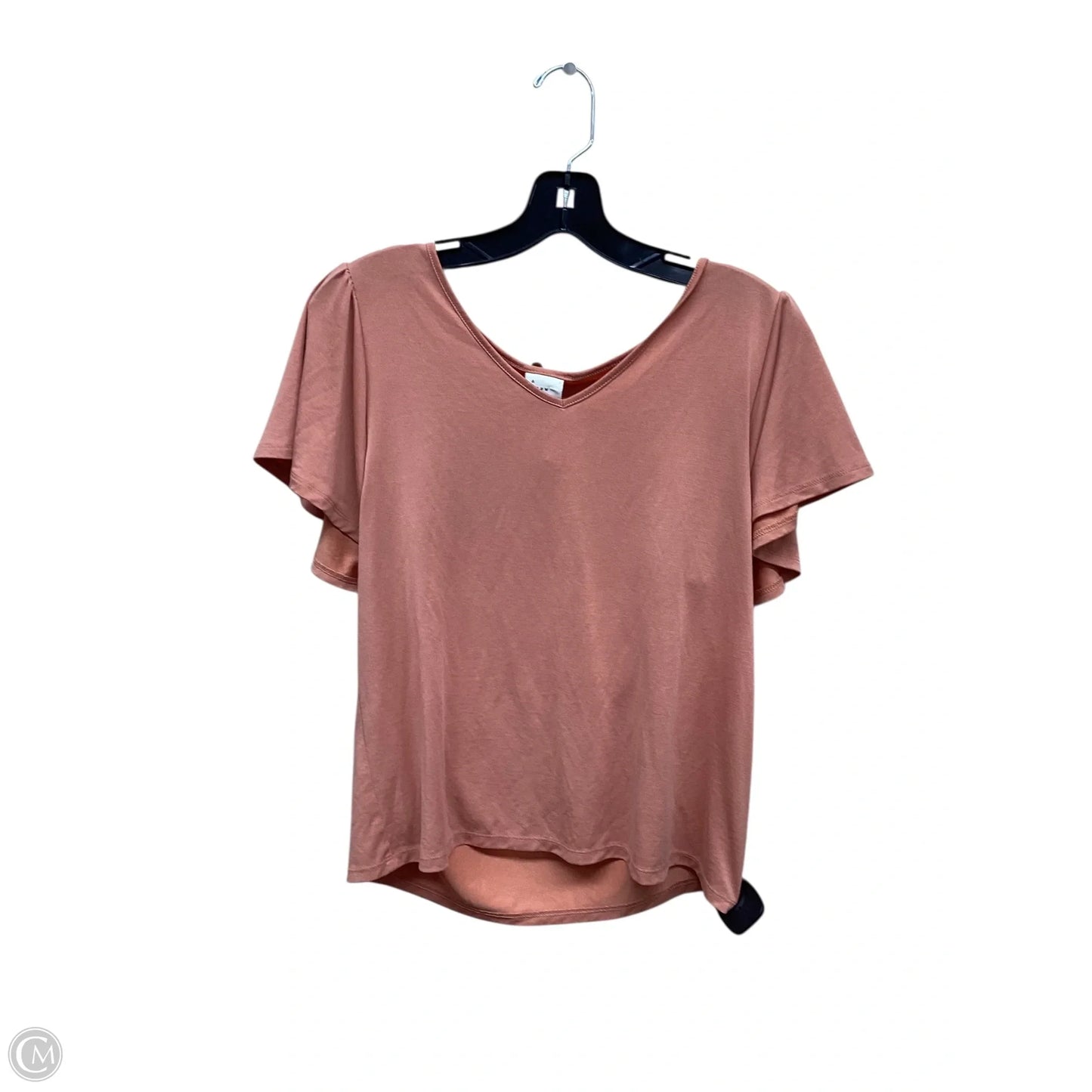 Top Short Sleeve By A New Day In Orange, Size: S