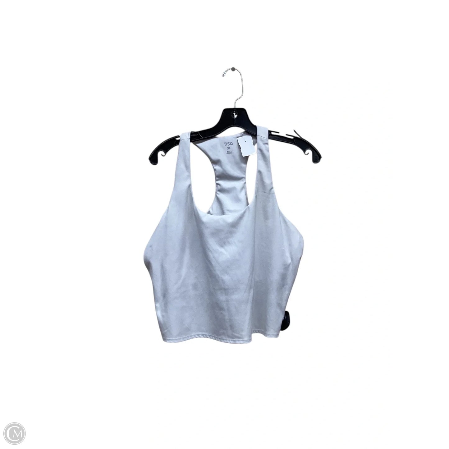 Athletic Tank Top By Dsg Outerwear In White, Size: Xl