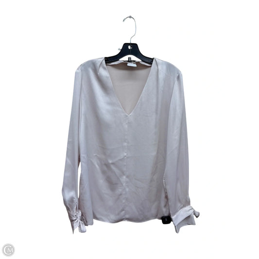 Top Long Sleeve By Banana Republic In Pink, Size: M