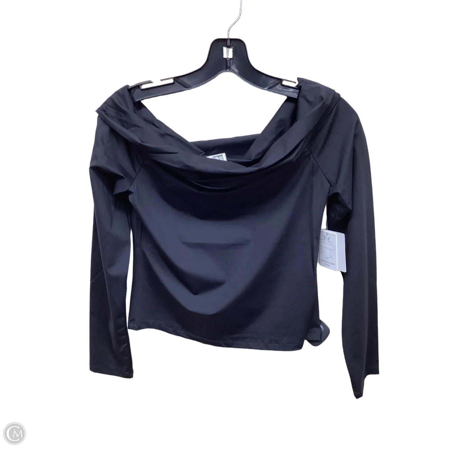 Top Long Sleeve By Clothes Mentor In Black, Size: L
