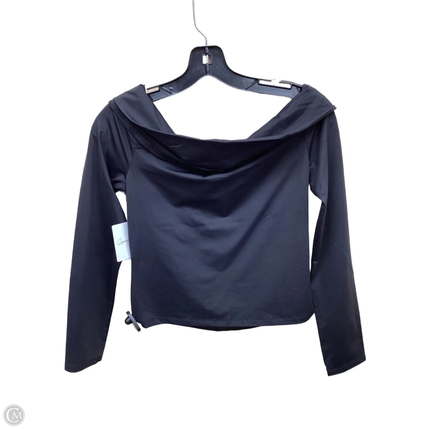 Top Long Sleeve By Clothes Mentor In Black, Size: L