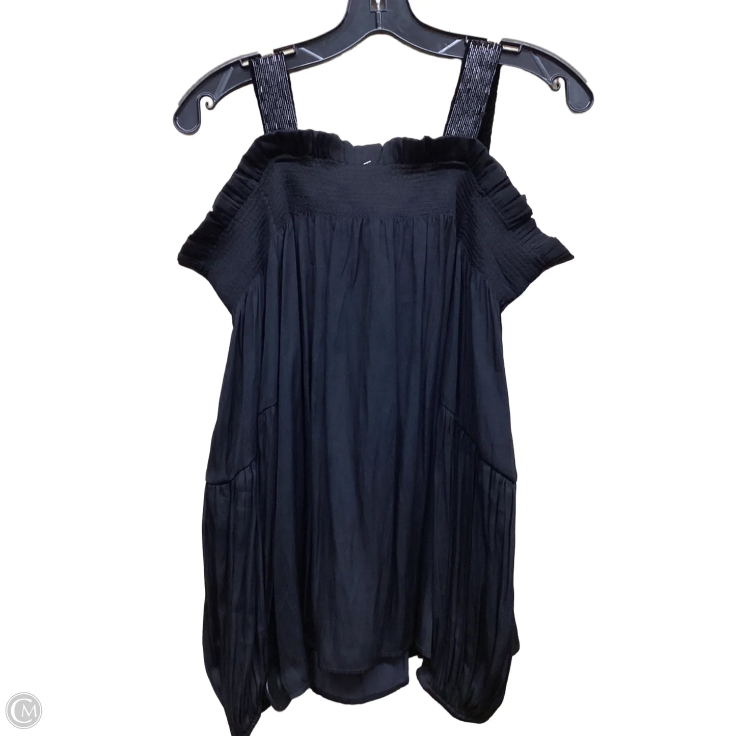 Top Long Sleeve By Loft In Black, Size: M