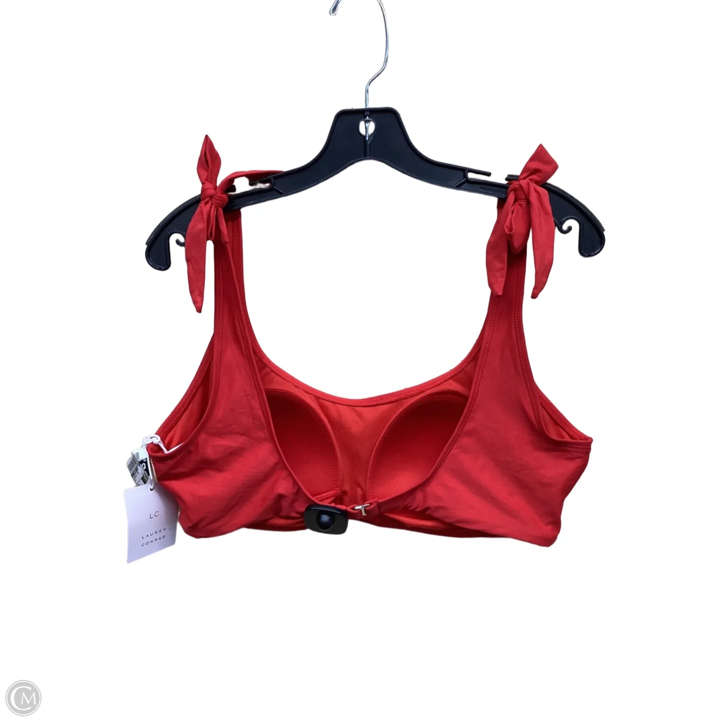 Swimsuit Top By Lc Lauren Conrad In Red, Size: L