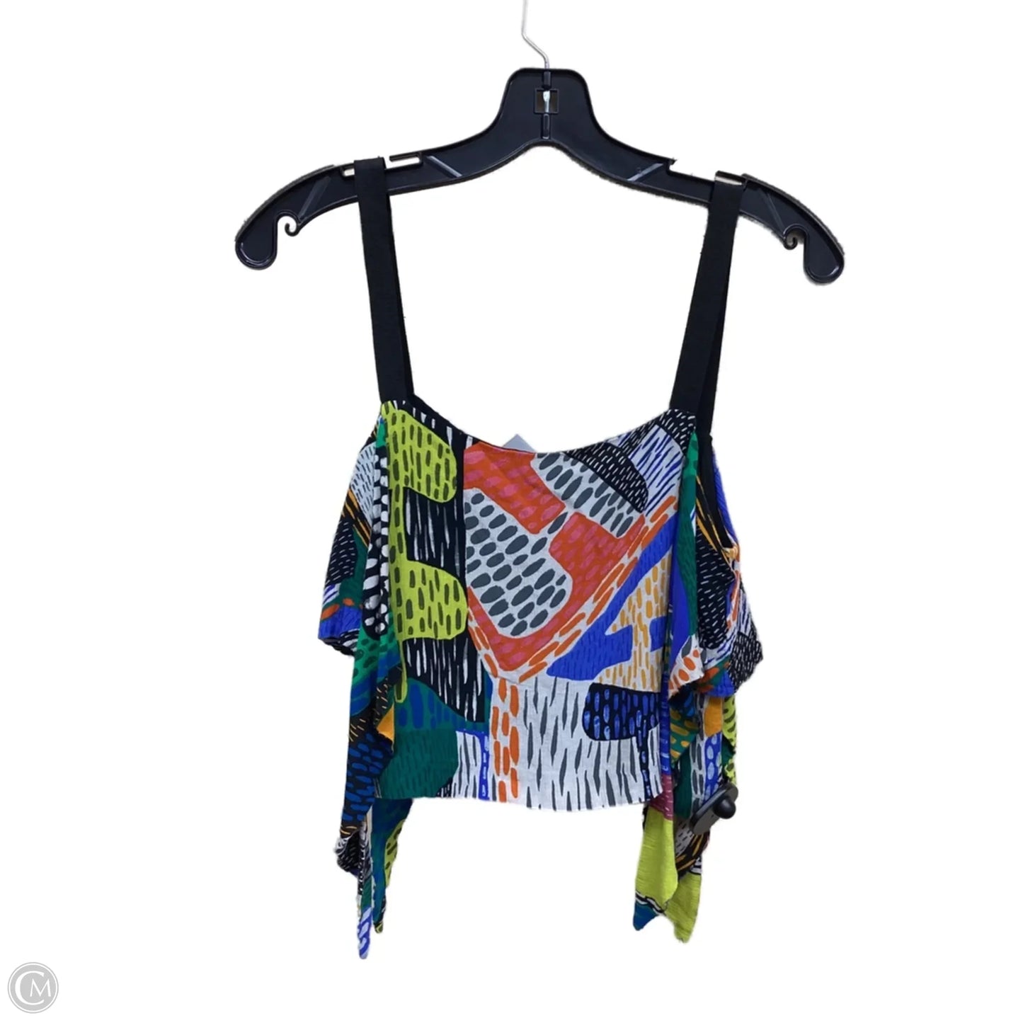 Top Sleeveless By Zara In Multi-colored, Size: S