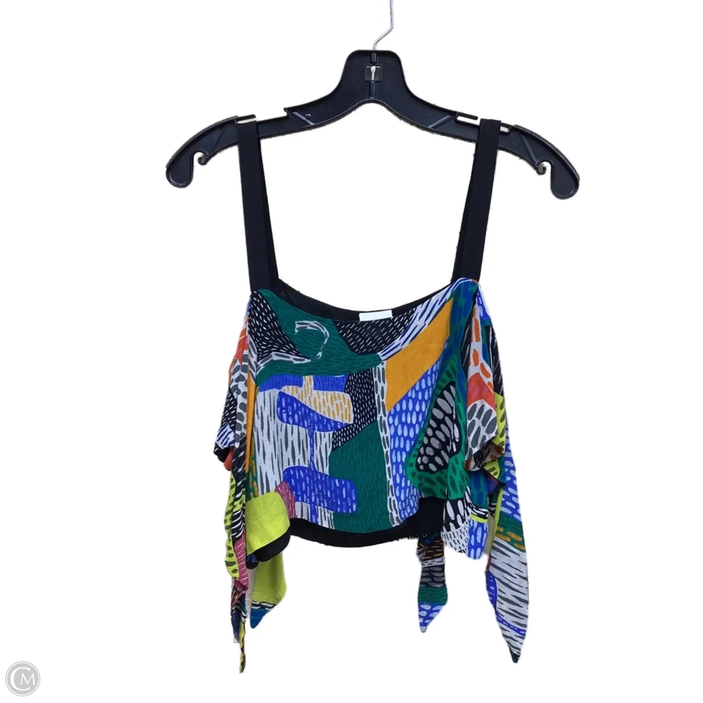 Top Sleeveless By Zara In Multi-colored, Size: S