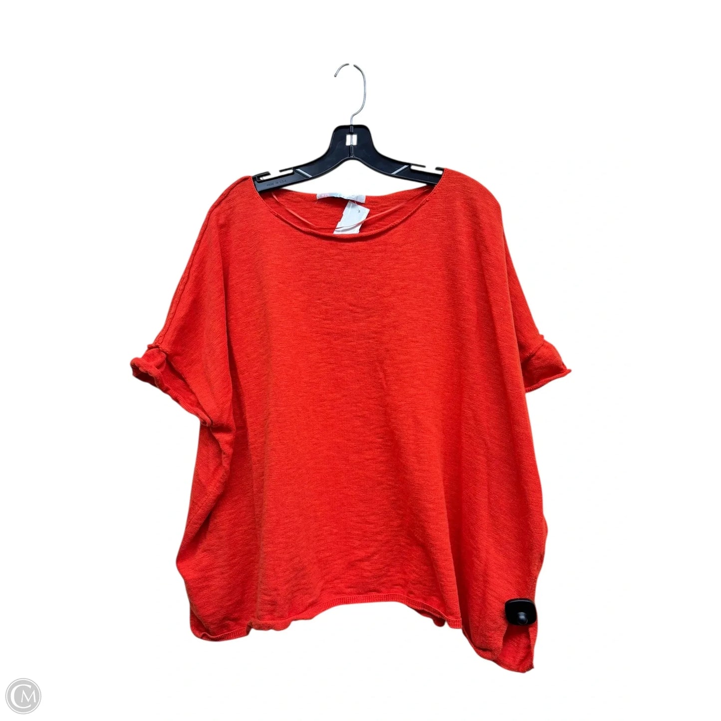 Top Short Sleeve By Free People In Red, Size: L