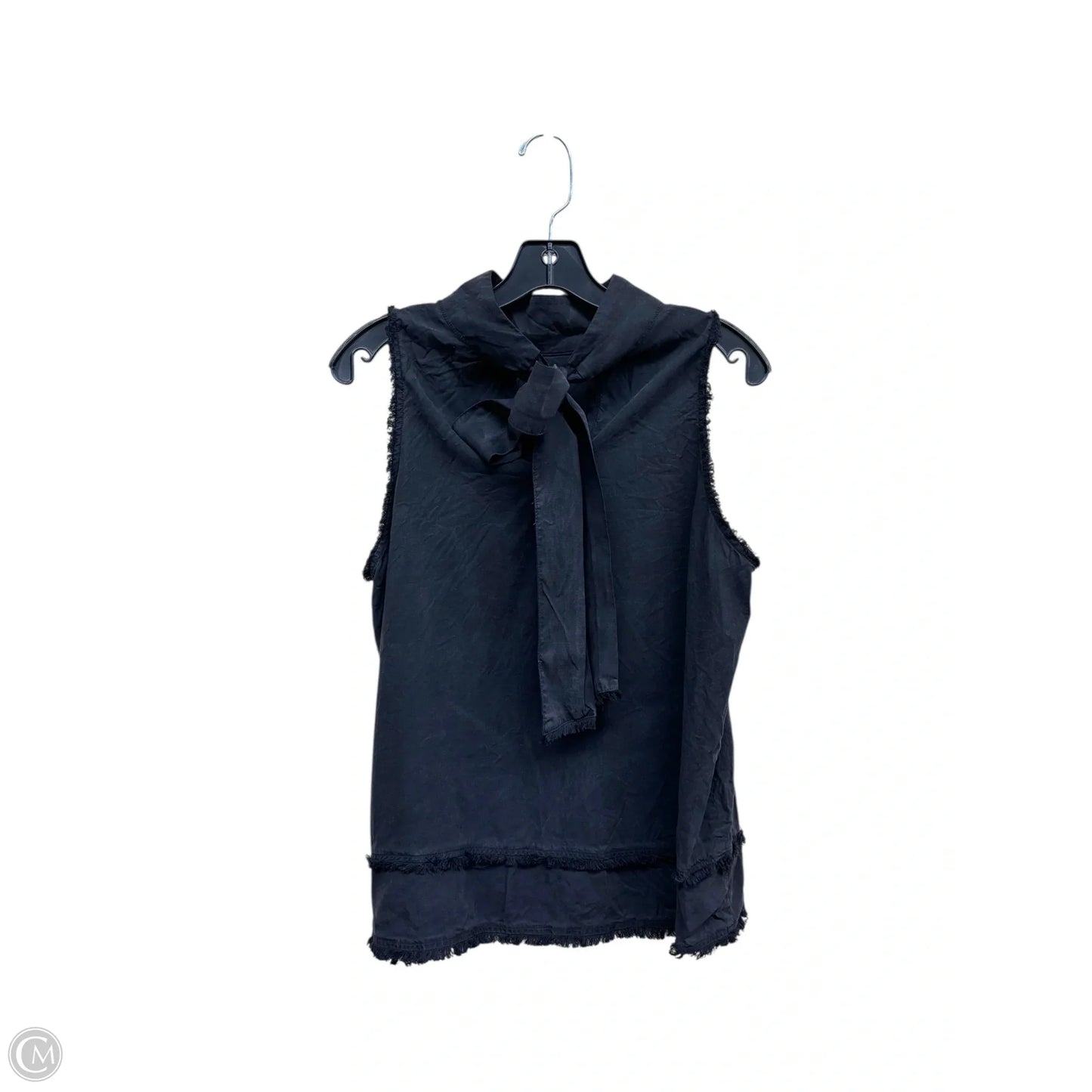 Top Sleeveless By Cloth & Stone In Black, Size: L