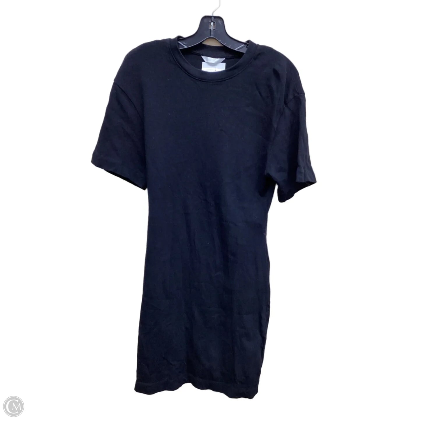 Dress Casual Midi By H&m In Black, Size: S