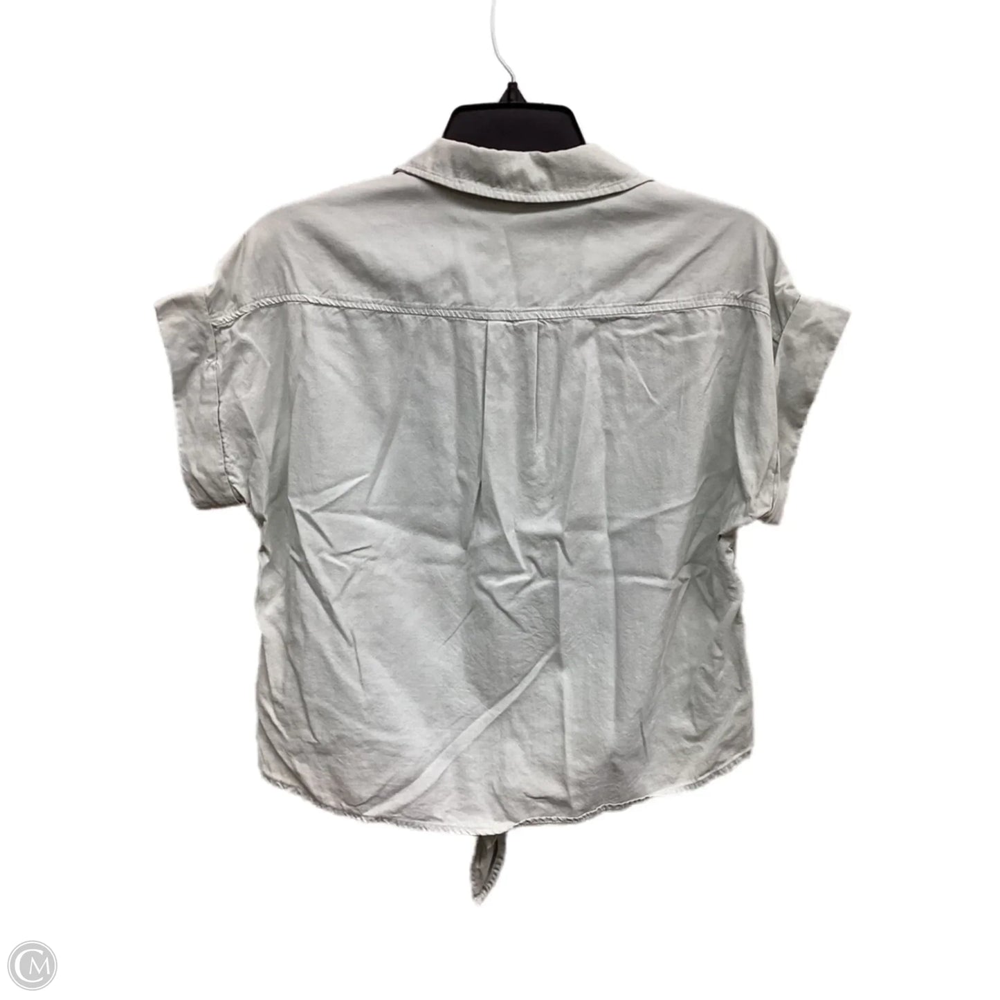 Top Short Sleeve By Cloth & Stone In Green, Size: Xs