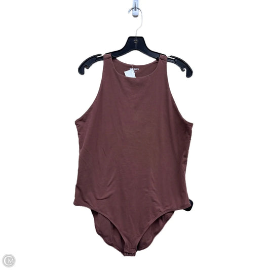 Bodysuit By Old Navy In Brown, Size: 2x