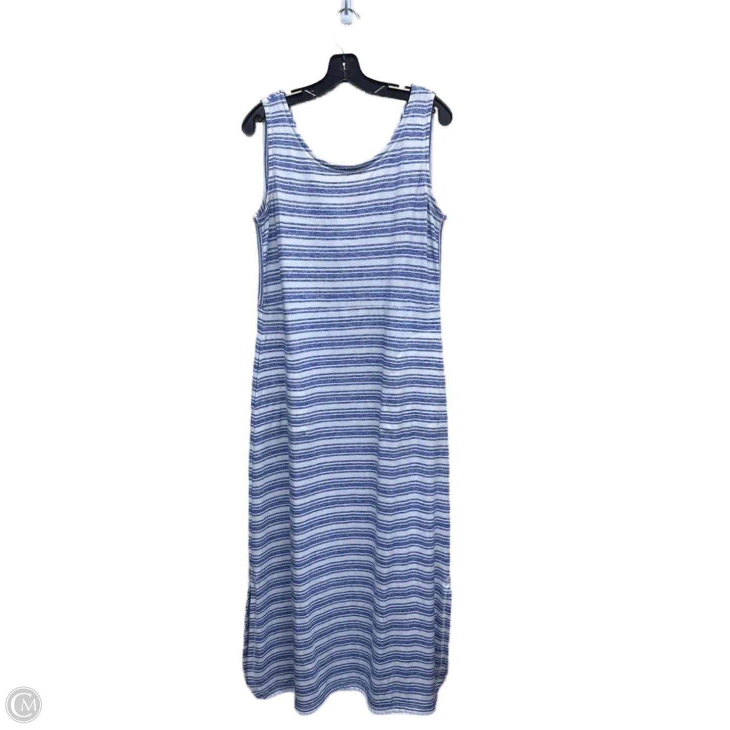 Dress Casual Maxi By Talbots In Striped Pattern, Size: M
