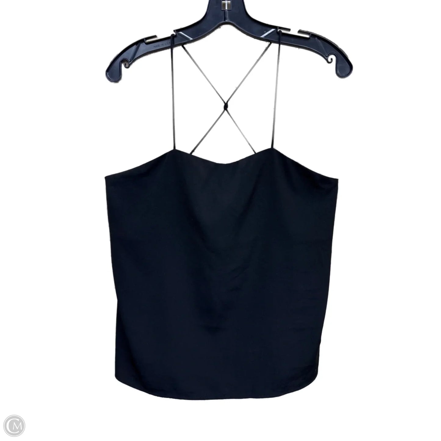 Top Sleeveless By Clothes Mentor In Black, Size: L