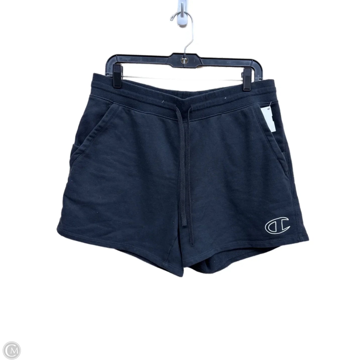 Athletic Shorts By Champion In Black, Size: L