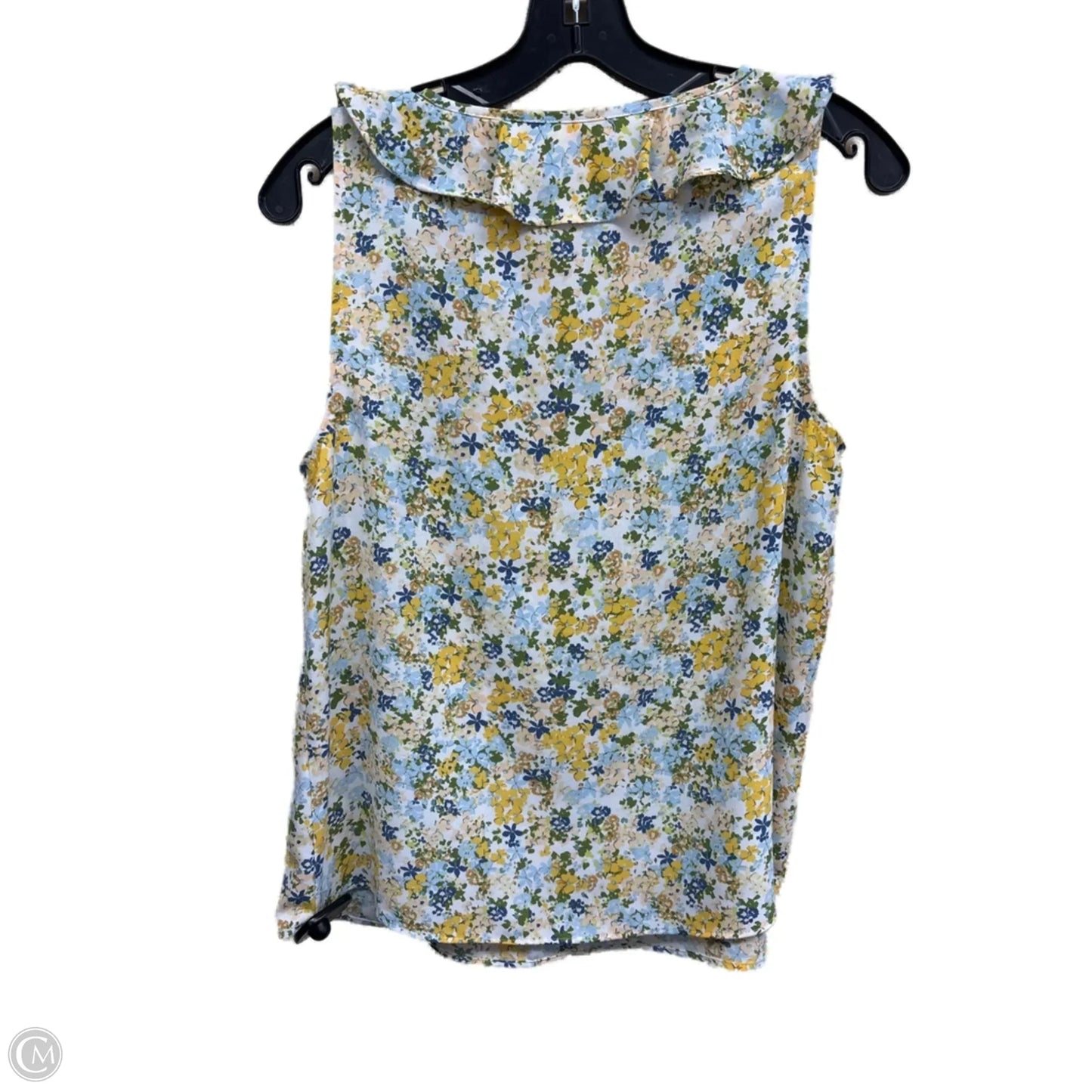 Top Sleeveless By Lc Lauren Conrad In Floral Print, Size: S
