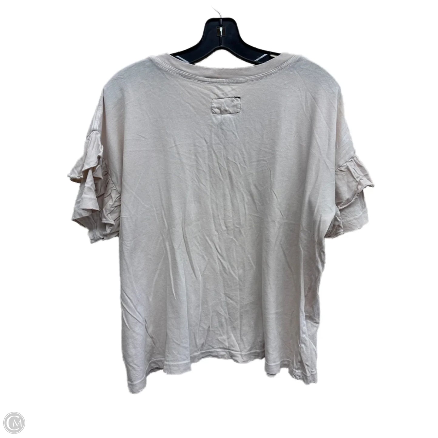 Top Short Sleeve By Current/elliott In Pink, Size: S