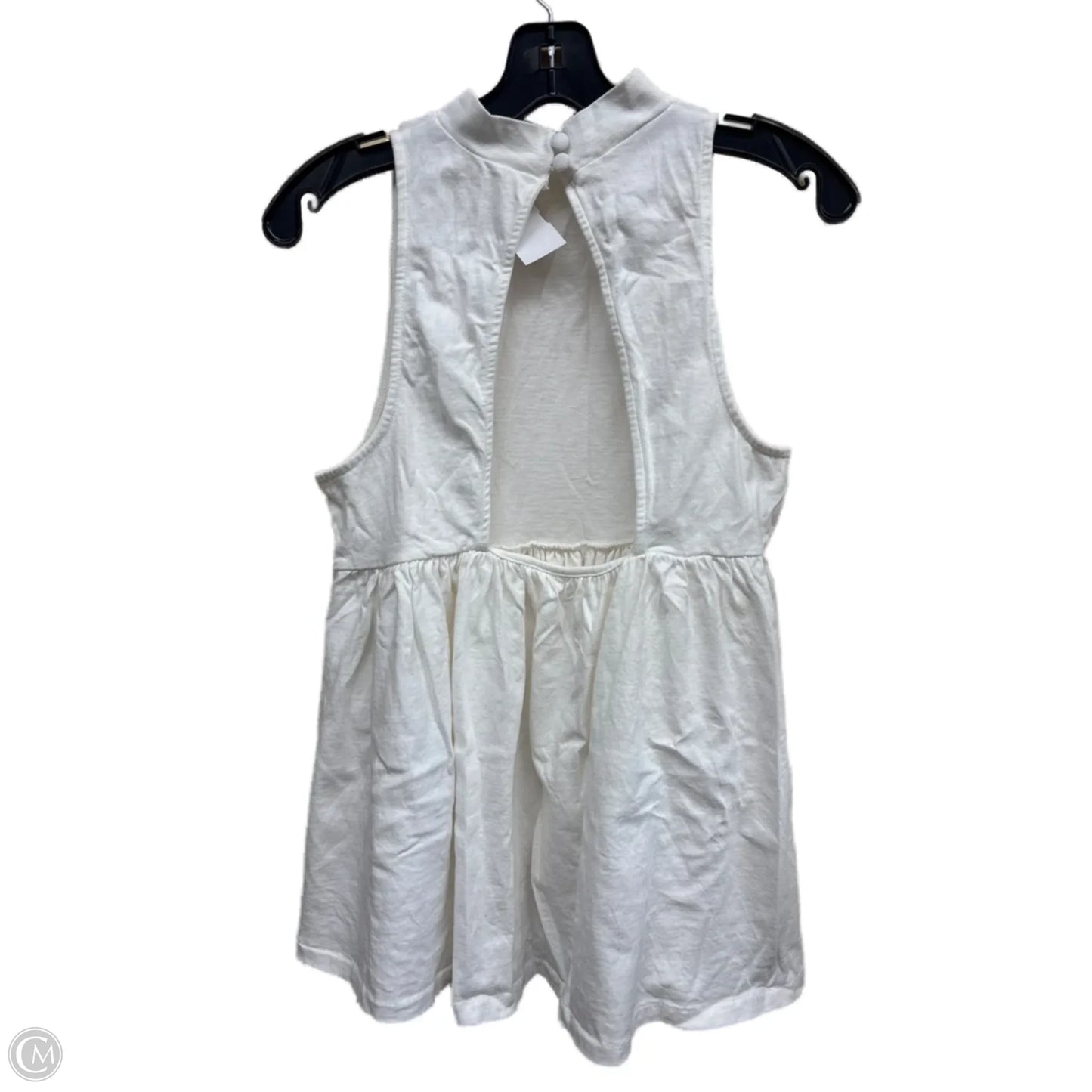 Top Sleeveless By Free People In White, Size: S