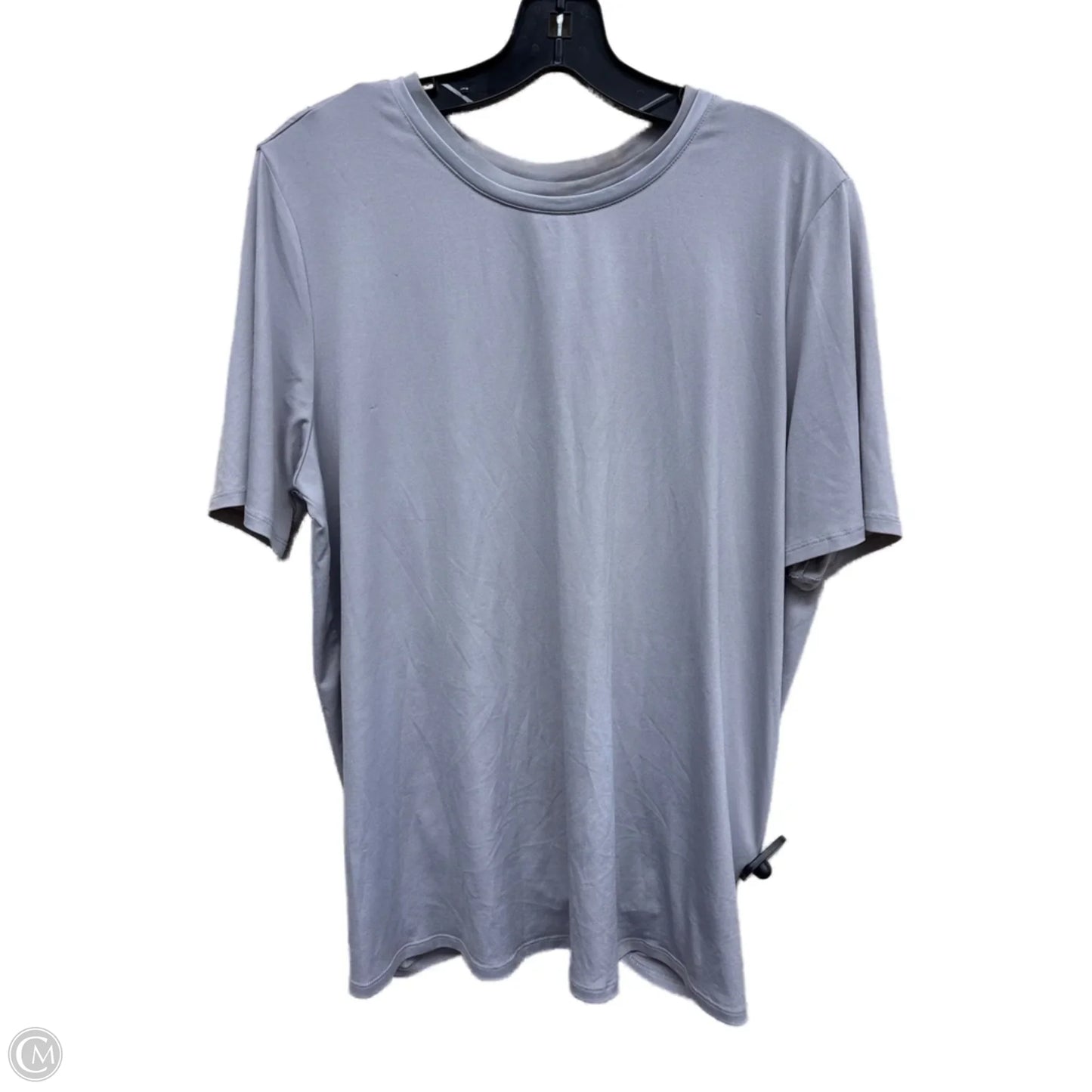 Athletic Top Short Sleeve By Fabletics In Purple, Size: Xl