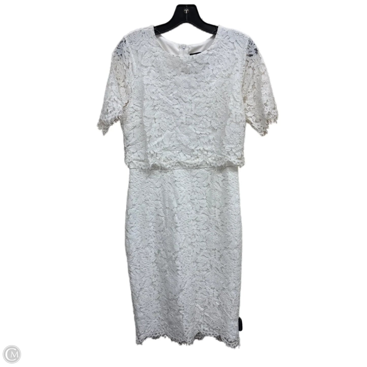 Dress Casual Midi By Lulus In White, Size: M