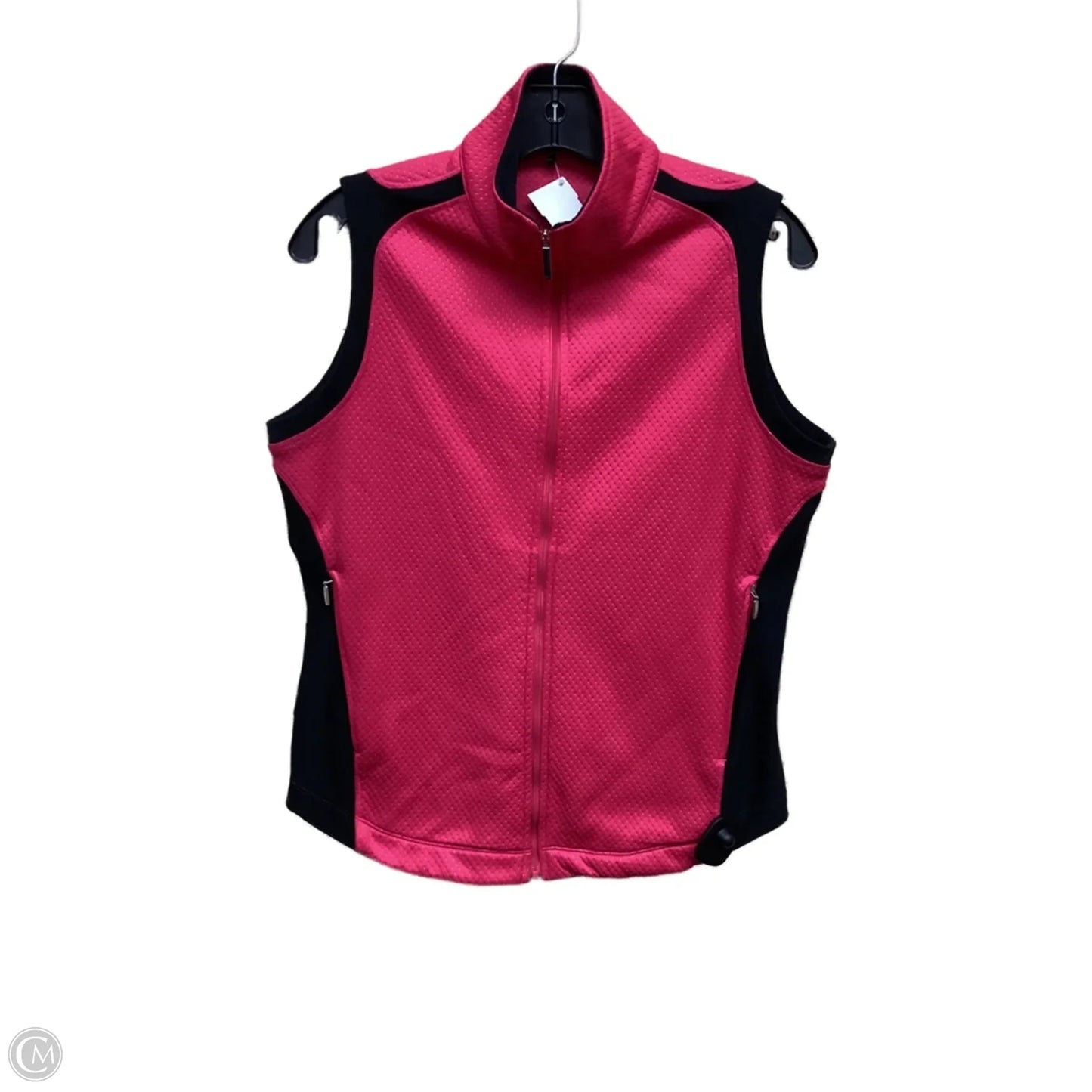 Athletic Jacket By Nike Apparel In Pink, Size: M