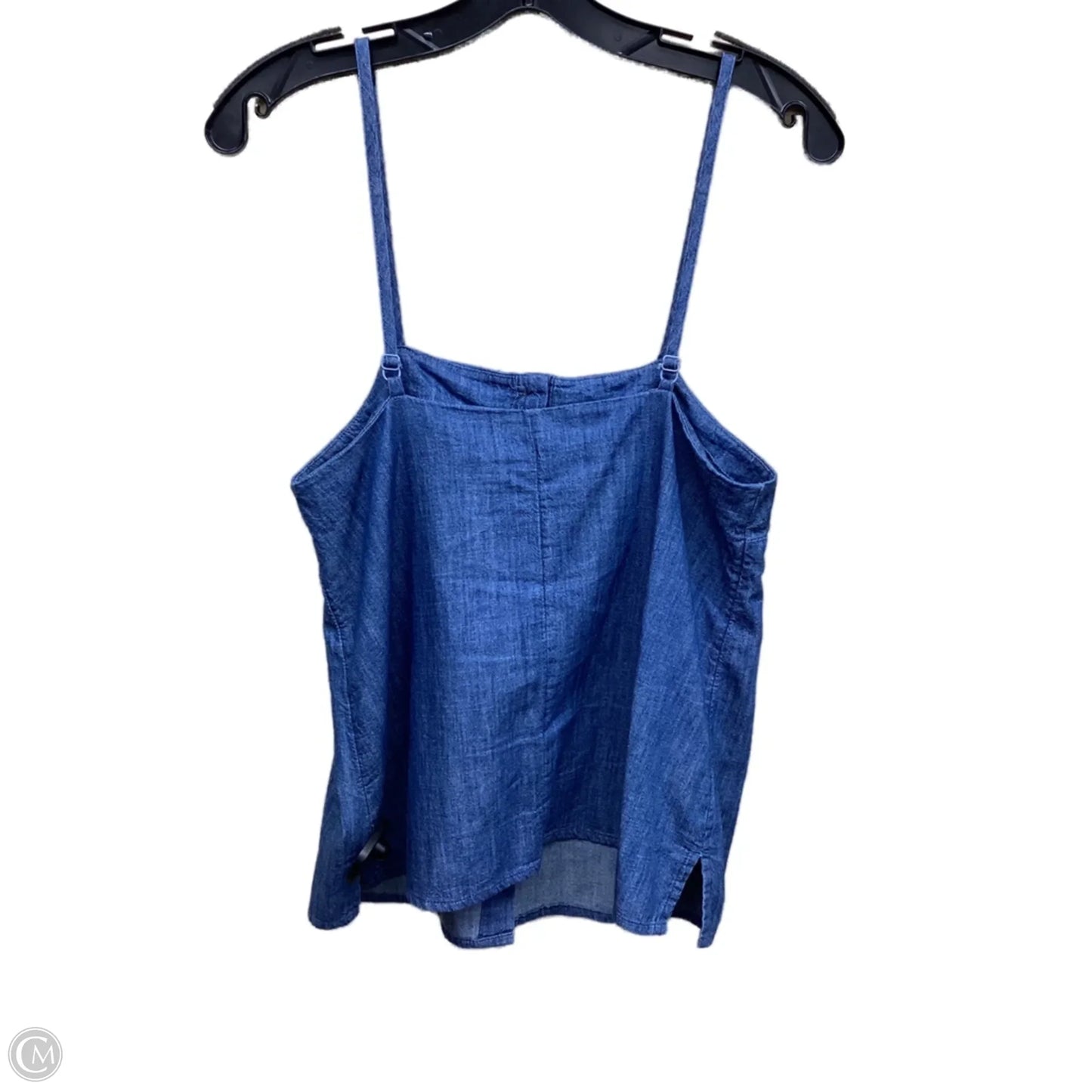 Top Sleeveless By Old Navy In Blue Denim, Size: Xs