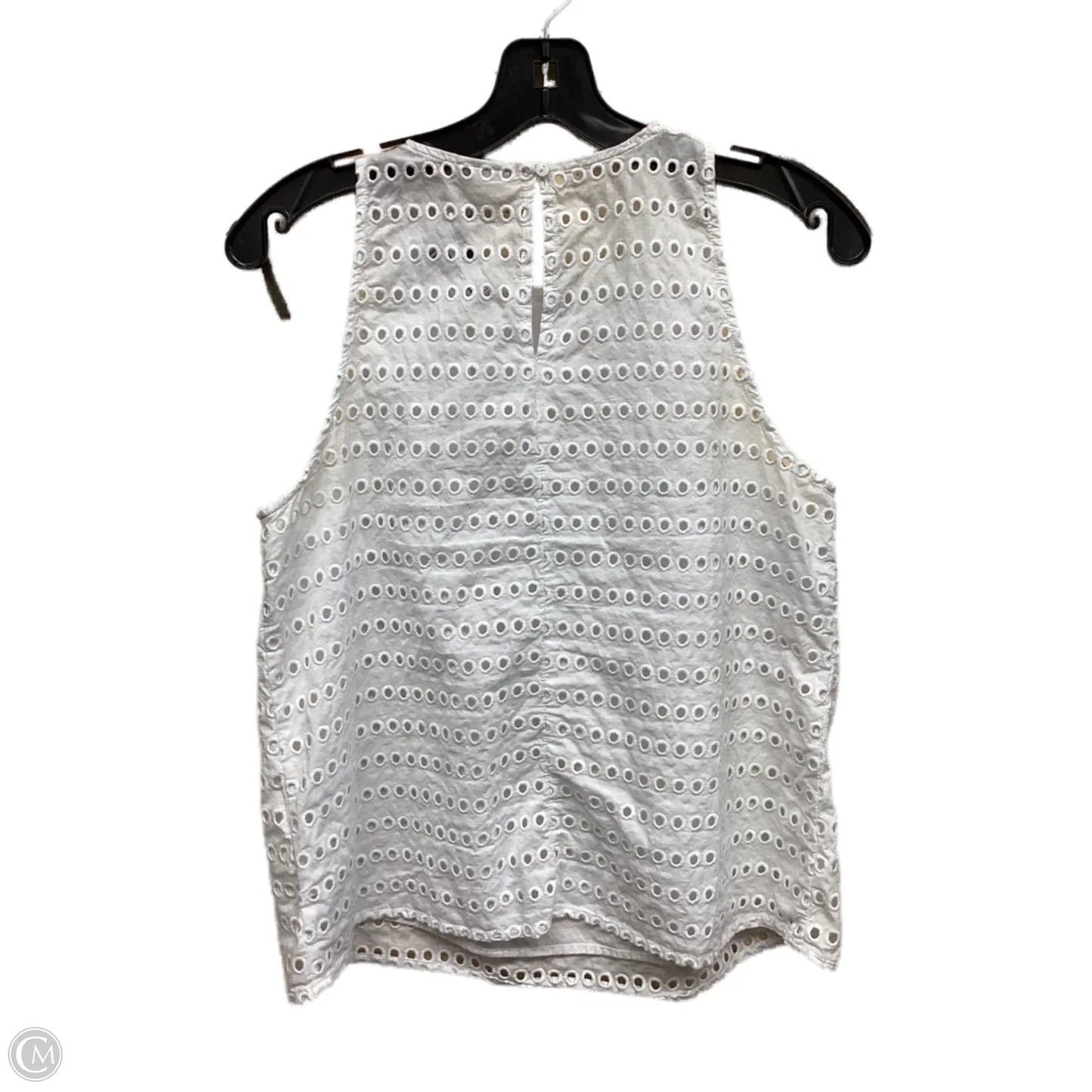 Top Sleeveless By A New Day In White, Size: M