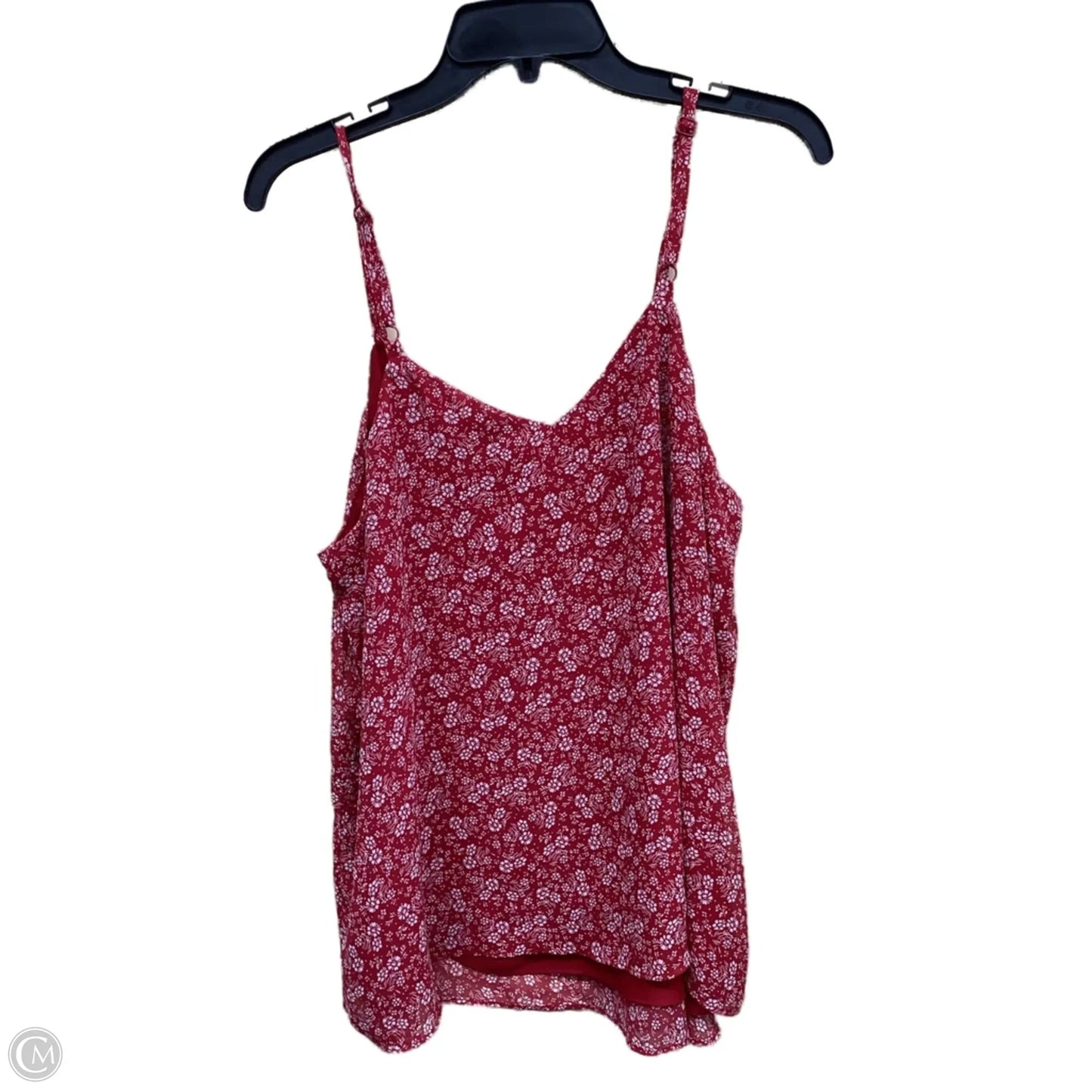 Top Sleeveless By Torrid In Floral Print, Size: L