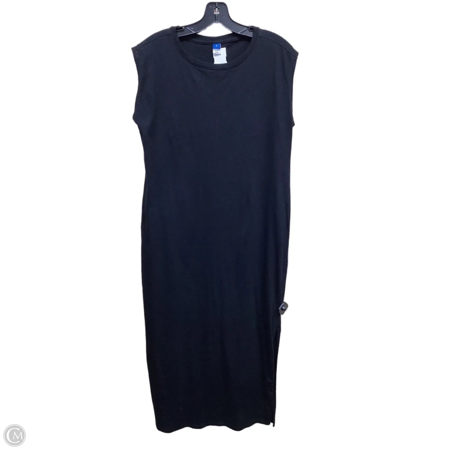 Dress Casual Maxi By Old Navy In Black, Size: M