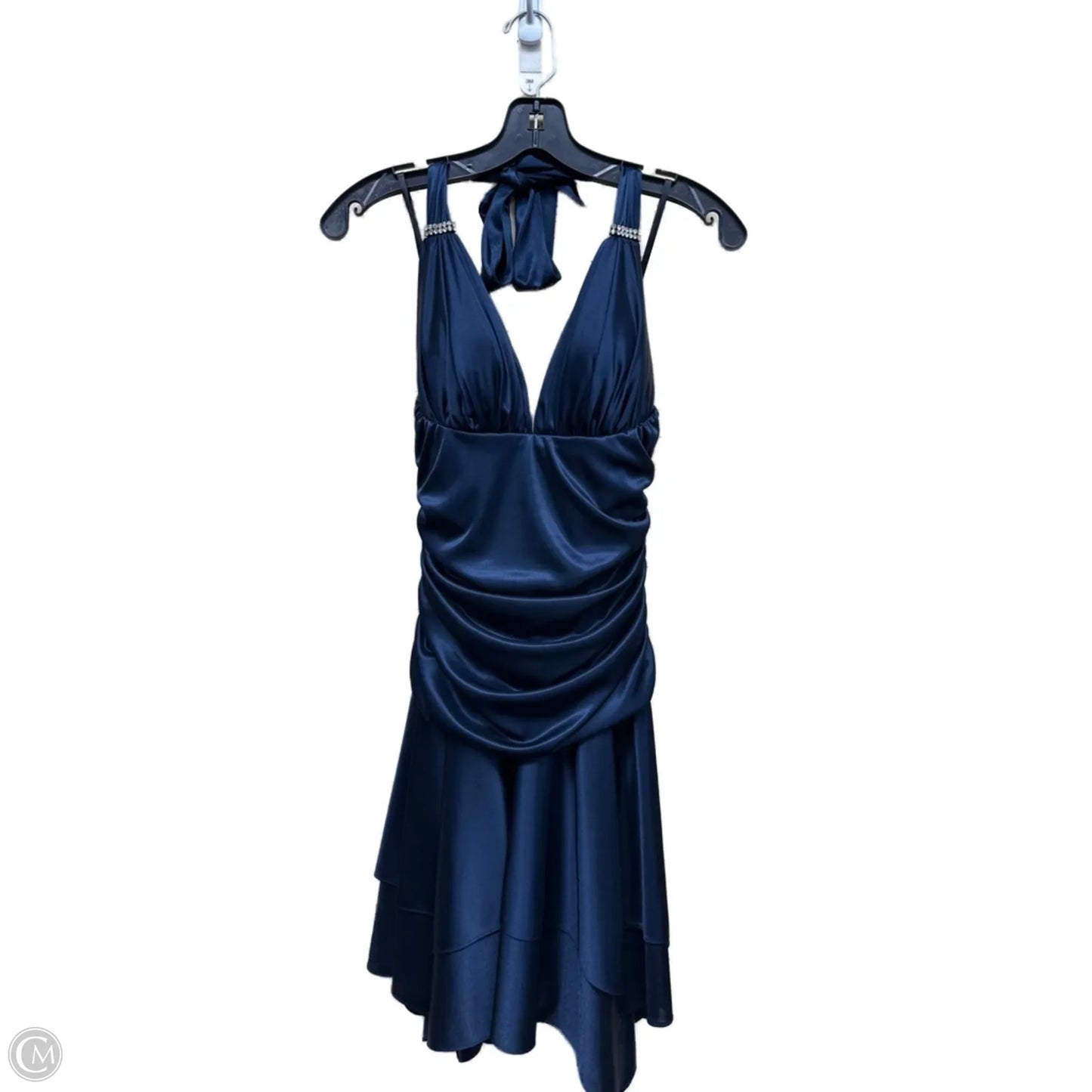 Dress Party Short By Clothes Mentor In Blue, Size: M