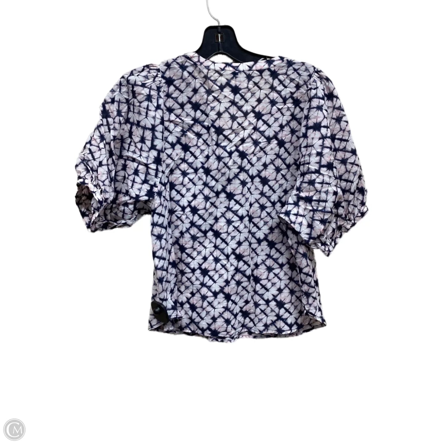 Top Short Sleeve By Banana Republic In Tie Dye Print, Size: Xs