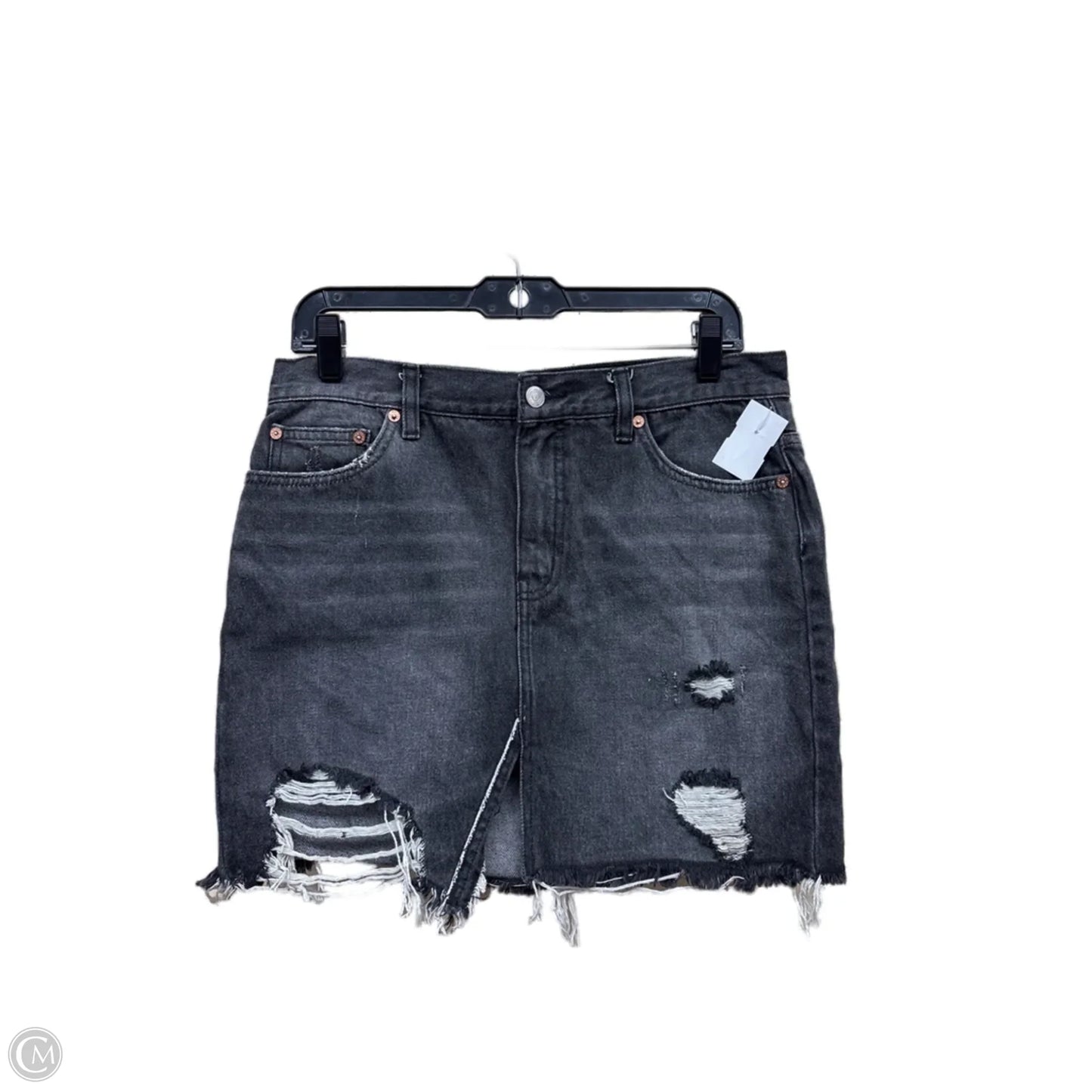 Skirt Mini & Short By We The Free In Black Denim, Size: 6