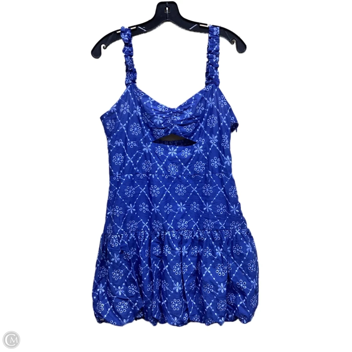 Dress Casual Short By Zara In Blue, Size: L