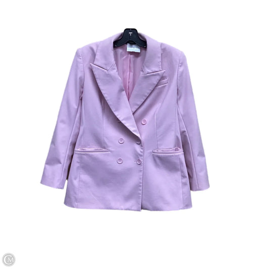 Blazer By Express In Pink, Size: L