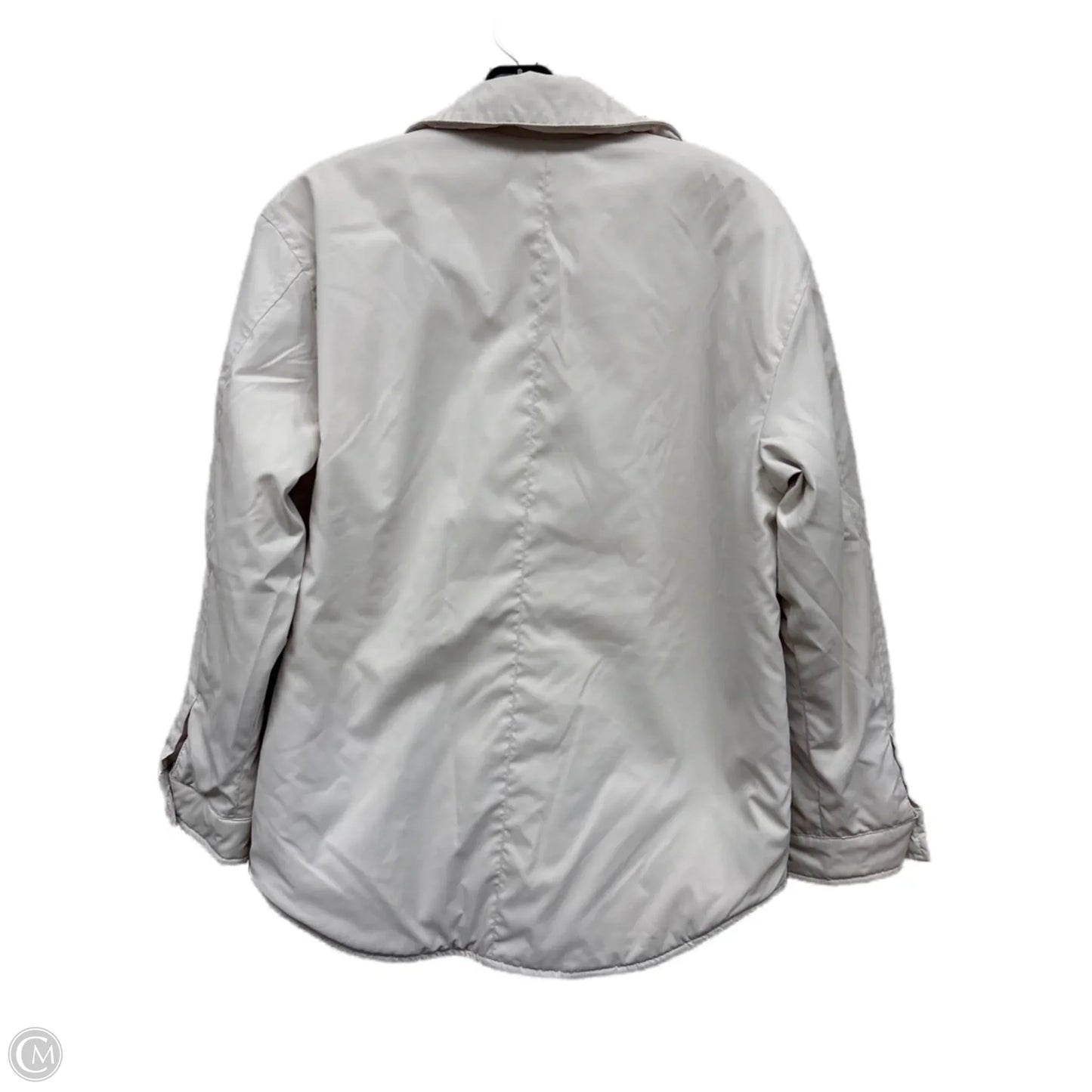 Jacket Puffer & Quilted By Calvin Klein In Beige, Size: Xs