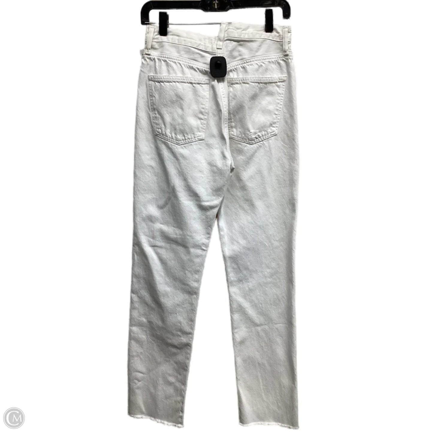 Jeans Skinny By Agolde In White Denim, Size: 2