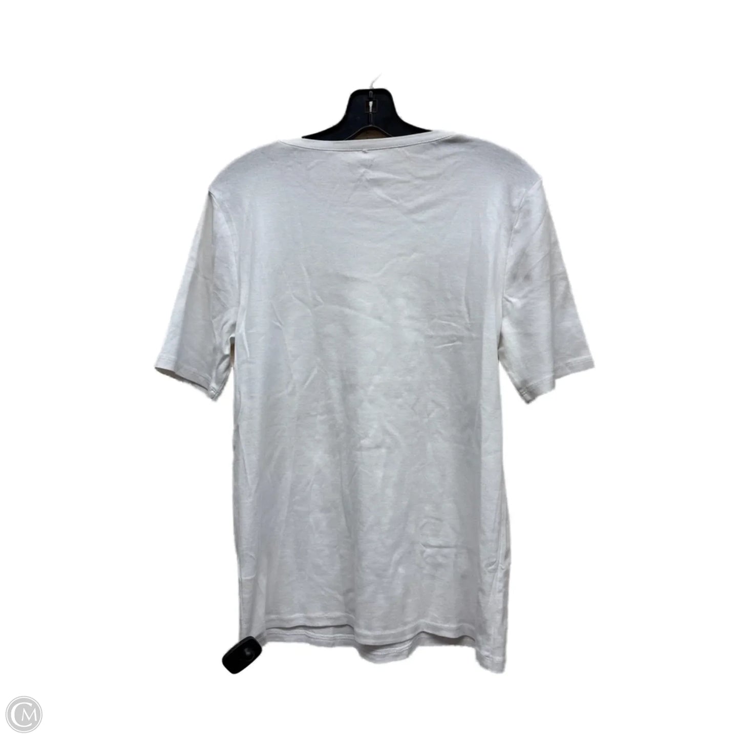Top Short Sleeve By J. Crew In White, Size: Xl