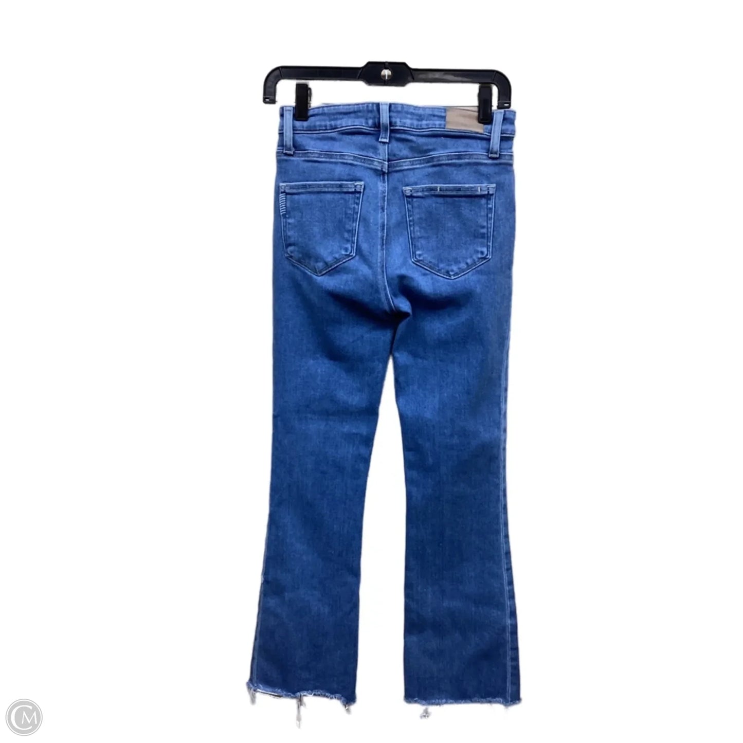 Jeans Straight By Paige In Blue Denim, Size: 0