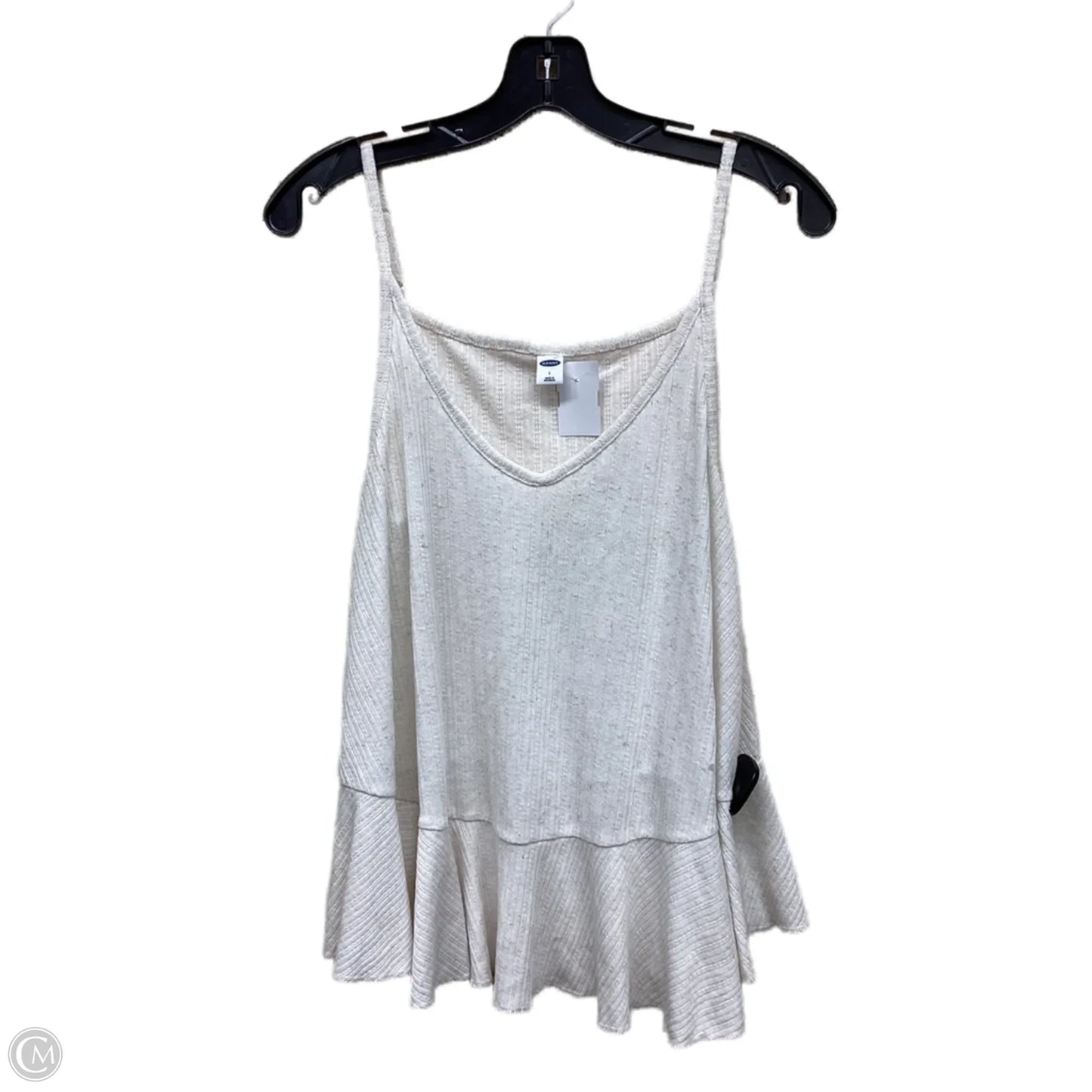 Top Sleeveless By Old Navy In White, Size: L