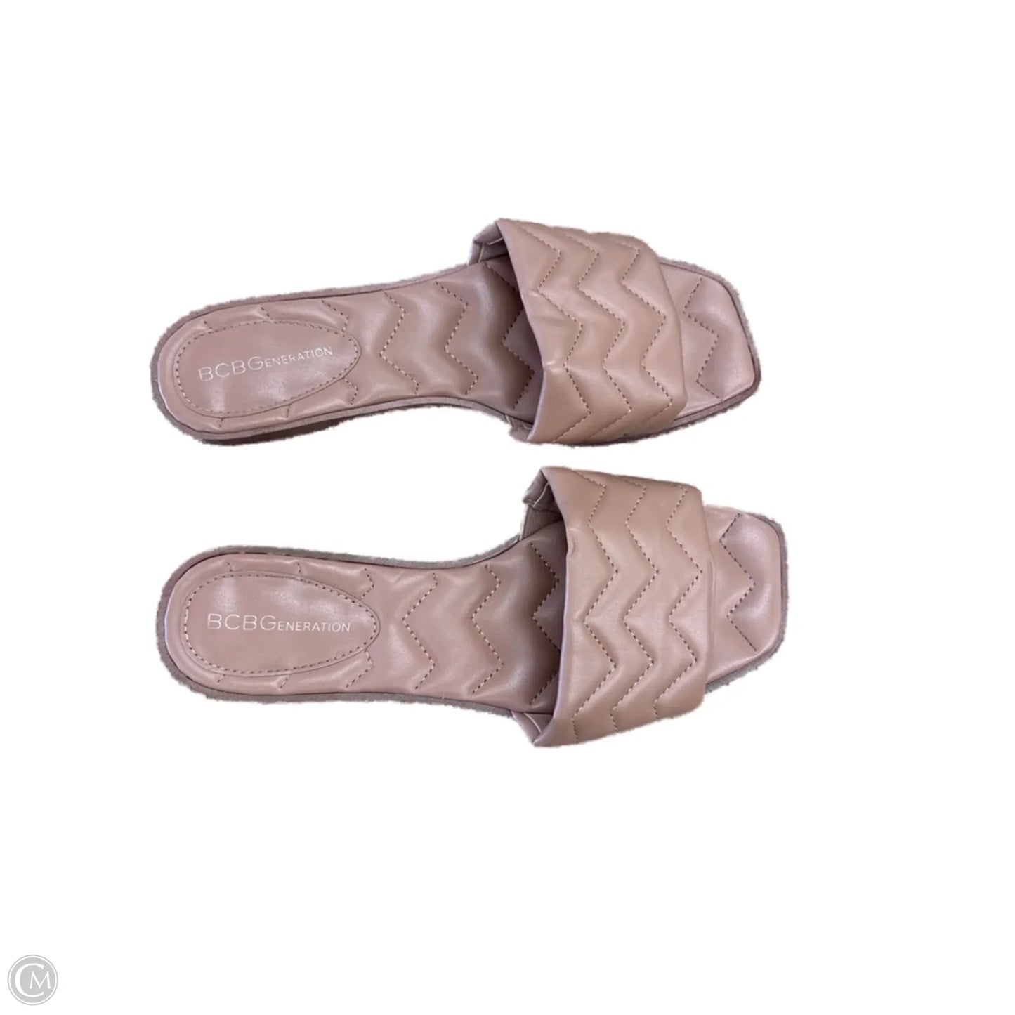 Sandals Flats By Bcbgeneration In Tan, Size: 9.5