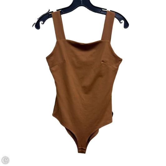 Bodysuit By Clothes Mentor In Brown, Size: S