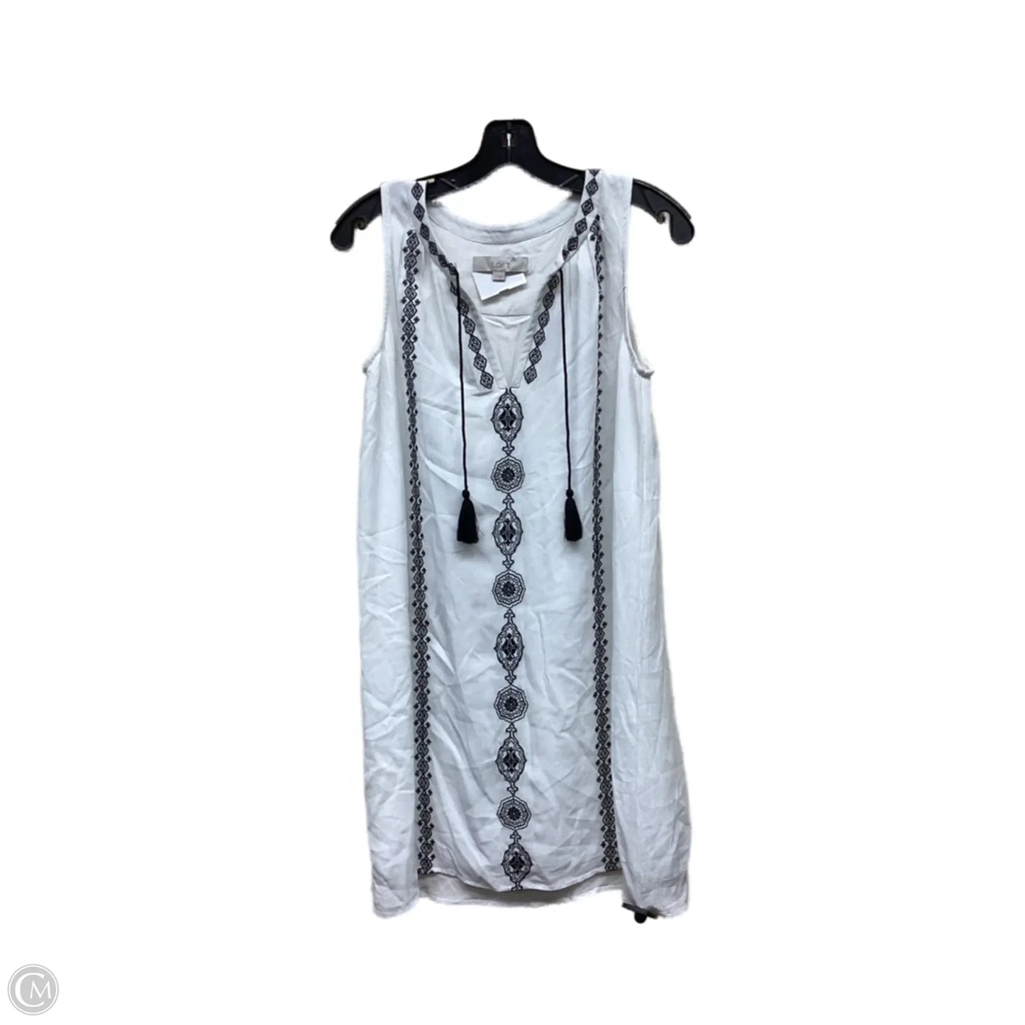 Dress Casual Short By Loft In White, Size: Xs